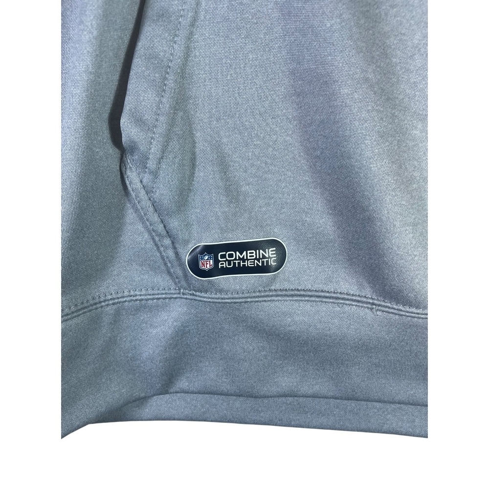Philadelphia Eagles Hoodie Mens M Gray Team Apparel Football NFL Fleece Lined - Picture 5 of 12